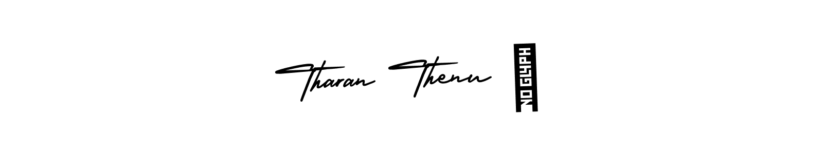 Make a beautiful signature design for name Tharan Thenu ❤. Use this online signature maker to create a handwritten signature for free. Tharan Thenu ❤ signature style 3 images and pictures png
