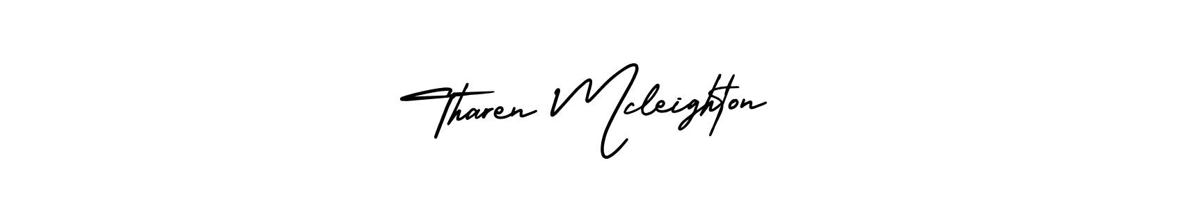 Also You can easily find your signature by using the search form. We will create Tharen Mcleighton name handwritten signature images for you free of cost using AmerikaSignatureDemo-Regular sign style. Tharen Mcleighton signature style 3 images and pictures png