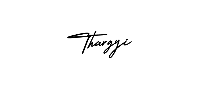 How to Draw Thargyi signature style? AmerikaSignatureDemo-Regular is a latest design signature styles for name Thargyi. Thargyi signature style 3 images and pictures png