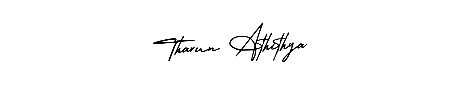 You can use this online signature creator to create a handwritten signature for the name Tharun Athithya. This is the best online autograph maker. Tharun Athithya signature style 3 images and pictures png
