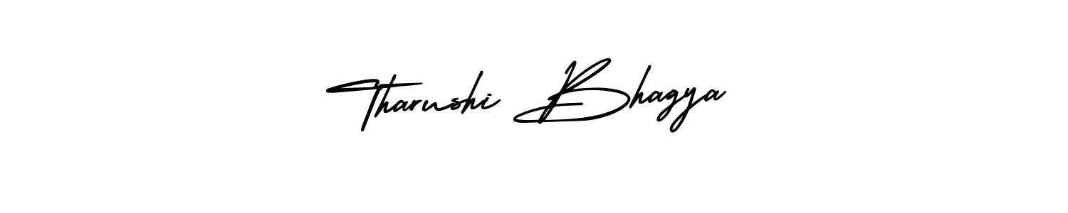 Make a beautiful signature design for name Tharushi Bhagya. Use this online signature maker to create a handwritten signature for free. Tharushi Bhagya signature style 3 images and pictures png