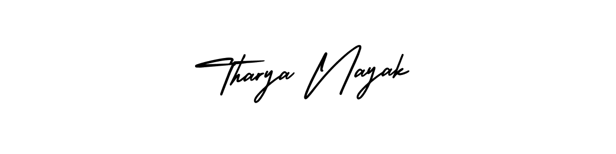 Best and Professional Signature Style for Tharya Nayak. AmerikaSignatureDemo-Regular Best Signature Style Collection. Tharya Nayak signature style 3 images and pictures png