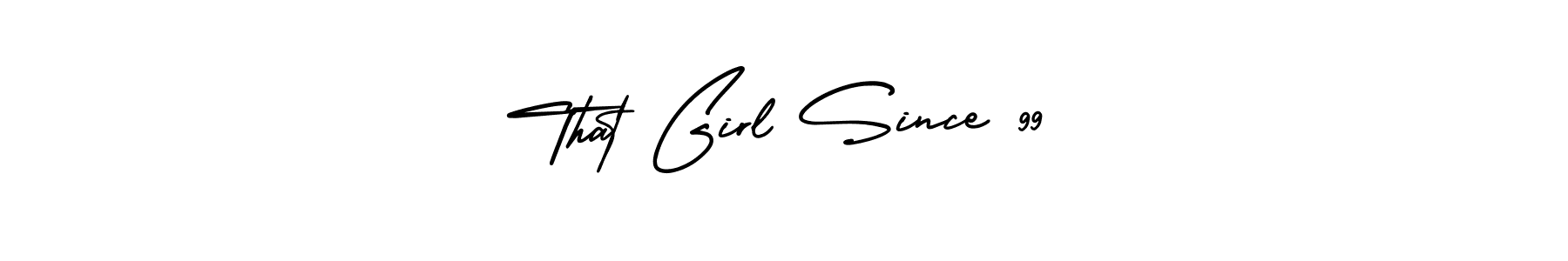 Also we have That Girl Since 99 name is the best signature style. Create professional handwritten signature collection using AmerikaSignatureDemo-Regular autograph style. That Girl Since 99 signature style 3 images and pictures png