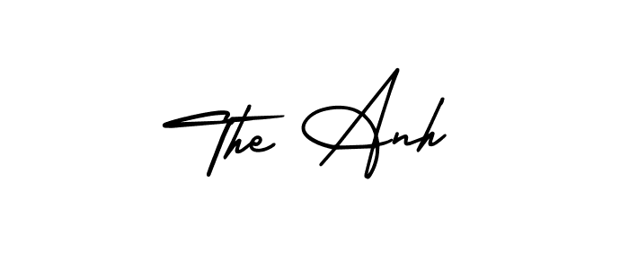 Check out images of Autograph of The Anh name. Actor The Anh Signature Style. AmerikaSignatureDemo-Regular is a professional sign style online. The Anh signature style 3 images and pictures png