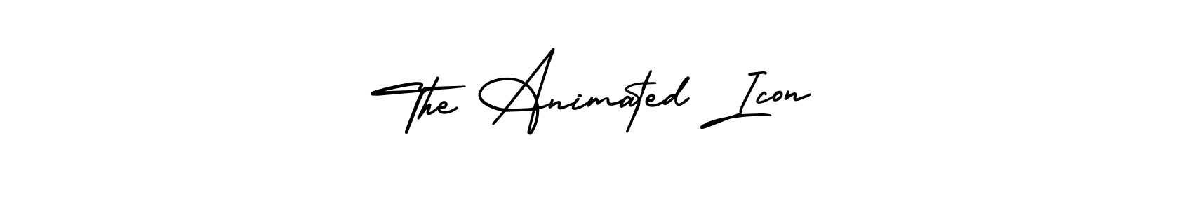 Also You can easily find your signature by using the search form. We will create The Animated Icon name handwritten signature images for you free of cost using AmerikaSignatureDemo-Regular sign style. The Animated Icon signature style 3 images and pictures png