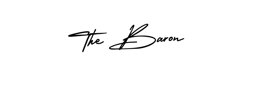 AmerikaSignatureDemo-Regular is a professional signature style that is perfect for those who want to add a touch of class to their signature. It is also a great choice for those who want to make their signature more unique. Get The Baron name to fancy signature for free. The Baron signature style 3 images and pictures png