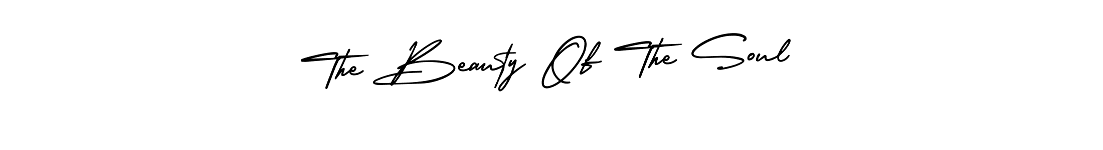 Make a beautiful signature design for name The Beauty Of The Soul. Use this online signature maker to create a handwritten signature for free. The Beauty Of The Soul signature style 3 images and pictures png