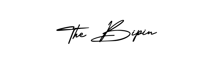 Make a beautiful signature design for name The Bipin. With this signature (AmerikaSignatureDemo-Regular) style, you can create a handwritten signature for free. The Bipin signature style 3 images and pictures png