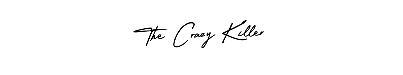 if you are searching for the best signature style for your name The Crazy Killer. so please give up your signature search. here we have designed multiple signature styles  using AmerikaSignatureDemo-Regular. The Crazy Killer signature style 3 images and pictures png
