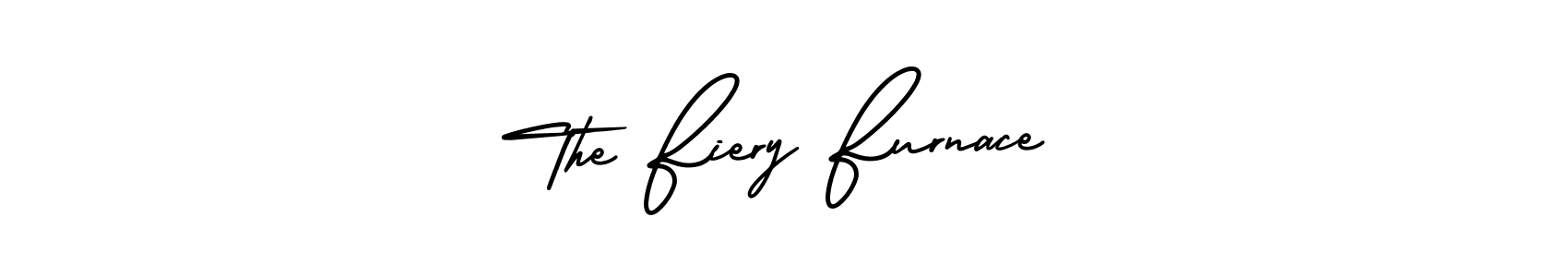 Make a short The Fiery Furnace signature style. Manage your documents anywhere anytime using AmerikaSignatureDemo-Regular. Create and add eSignatures, submit forms, share and send files easily. The Fiery Furnace signature style 3 images and pictures png