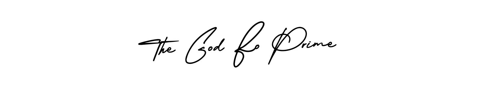 Make a beautiful signature design for name The God Fo Prime. Use this online signature maker to create a handwritten signature for free. The God Fo Prime signature style 3 images and pictures png