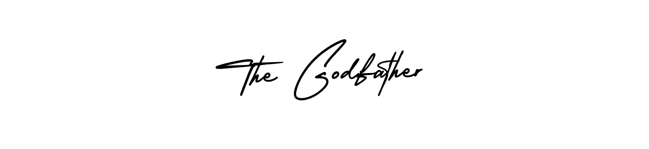 Make a beautiful signature design for name The Godfather. With this signature (AmerikaSignatureDemo-Regular) style, you can create a handwritten signature for free. The Godfather signature style 3 images and pictures png