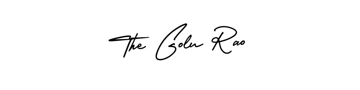 Also You can easily find your signature by using the search form. We will create The Golu Rao name handwritten signature images for you free of cost using AmerikaSignatureDemo-Regular sign style. The Golu Rao signature style 3 images and pictures png
