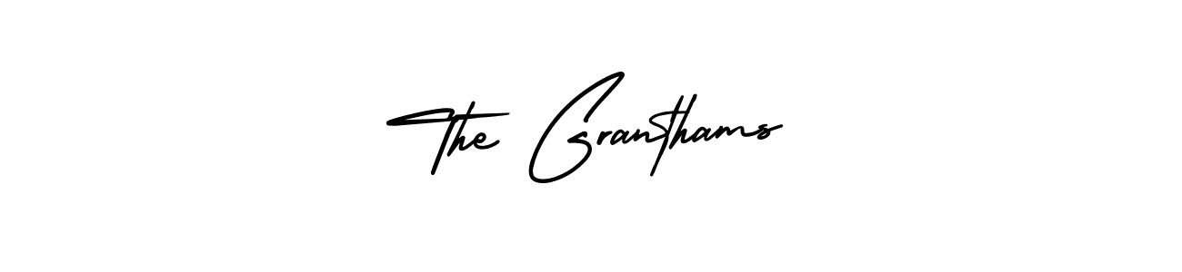 Also we have The Granthams name is the best signature style. Create professional handwritten signature collection using AmerikaSignatureDemo-Regular autograph style. The Granthams signature style 3 images and pictures png