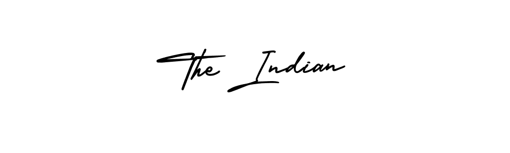 You should practise on your own different ways (AmerikaSignatureDemo-Regular) to write your name (The Indian) in signature. don't let someone else do it for you. The Indian signature style 3 images and pictures png