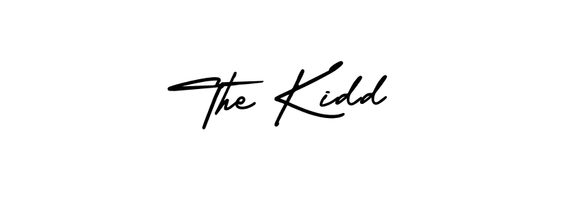 It looks lik you need a new signature style for name The Kidd. Design unique handwritten (AmerikaSignatureDemo-Regular) signature with our free signature maker in just a few clicks. The Kidd signature style 3 images and pictures png
