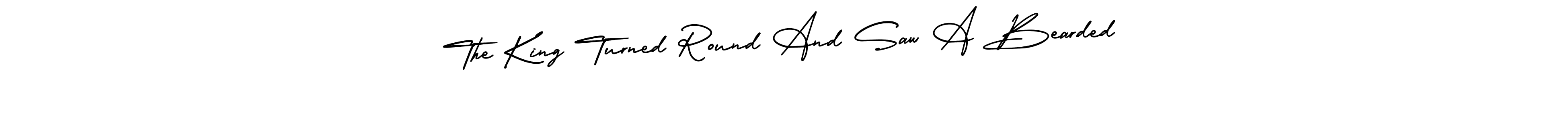 See photos of The King Turned Round And Saw A Bearded official signature by Spectra . Check more albums & portfolios. Read reviews & check more about AmerikaSignatureDemo-Regular font. The King Turned Round And Saw A Bearded signature style 3 images and pictures png