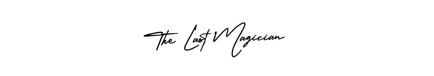 How to Draw The Last Magician signature style? AmerikaSignatureDemo-Regular is a latest design signature styles for name The Last Magician. The Last Magician signature style 3 images and pictures png