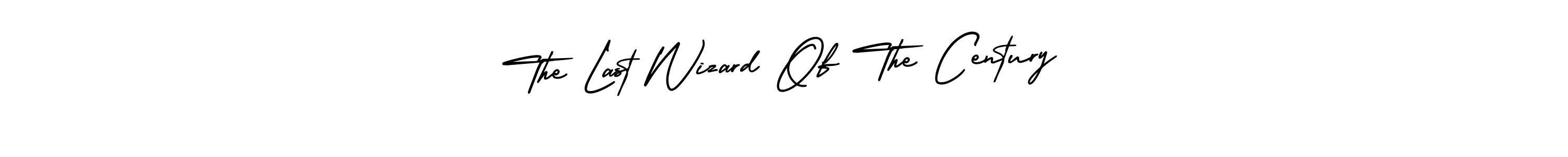 Best and Professional Signature Style for The Last Wizard Of The Century. AmerikaSignatureDemo-Regular Best Signature Style Collection. The Last Wizard Of The Century signature style 3 images and pictures png