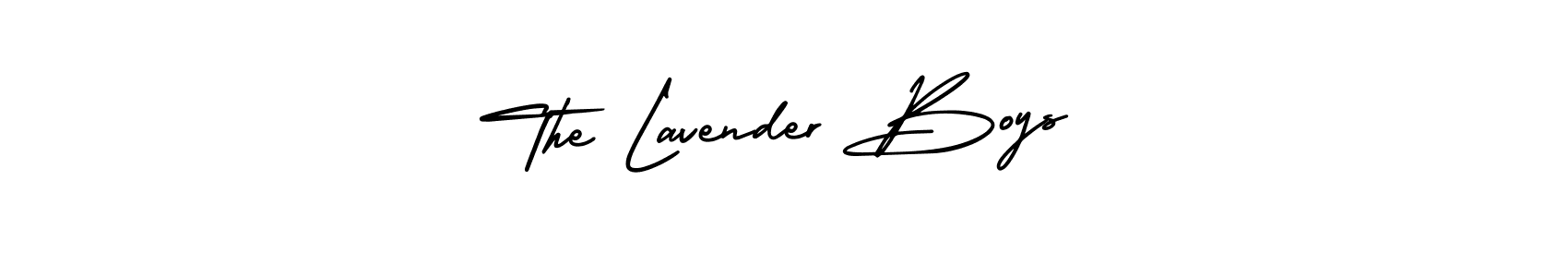 Also You can easily find your signature by using the search form. We will create The Lavender Boys name handwritten signature images for you free of cost using AmerikaSignatureDemo-Regular sign style. The Lavender Boys signature style 3 images and pictures png