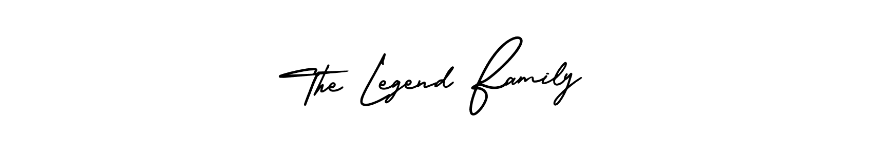 How to Draw The Legend Family signature style? AmerikaSignatureDemo-Regular is a latest design signature styles for name The Legend Family. The Legend Family signature style 3 images and pictures png