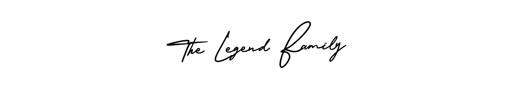 How to Draw The Legend Family signature style? AmerikaSignatureDemo-Regular is a latest design signature styles for name The Legend Family. The Legend Family signature style 3 images and pictures png