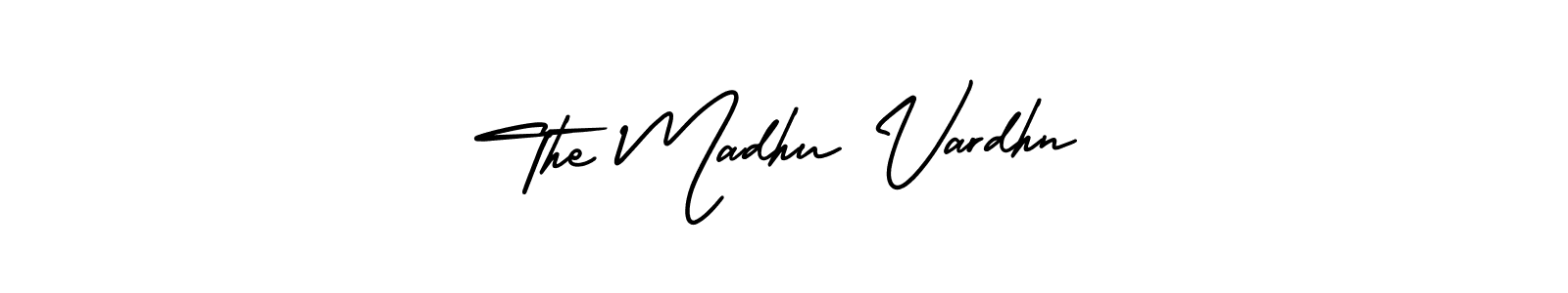 Make a beautiful signature design for name The Madhu Vardhn. Use this online signature maker to create a handwritten signature for free. The Madhu Vardhn signature style 3 images and pictures png