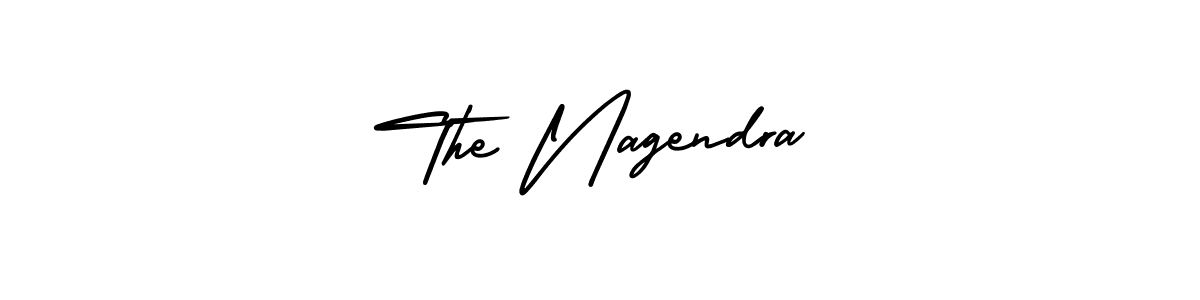 AmerikaSignatureDemo-Regular is a professional signature style that is perfect for those who want to add a touch of class to their signature. It is also a great choice for those who want to make their signature more unique. Get The Nagendra name to fancy signature for free. The Nagendra signature style 3 images and pictures png