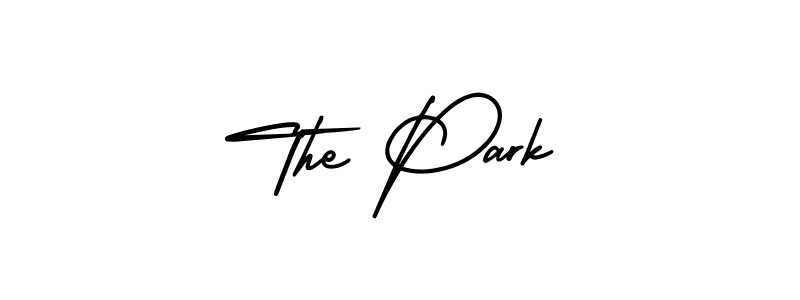 How to make The Park name signature. Use AmerikaSignatureDemo-Regular style for creating short signs online. This is the latest handwritten sign. The Park signature style 3 images and pictures png