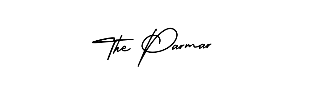 Create a beautiful signature design for name The Parmar. With this signature (AmerikaSignatureDemo-Regular) fonts, you can make a handwritten signature for free. The Parmar signature style 3 images and pictures png