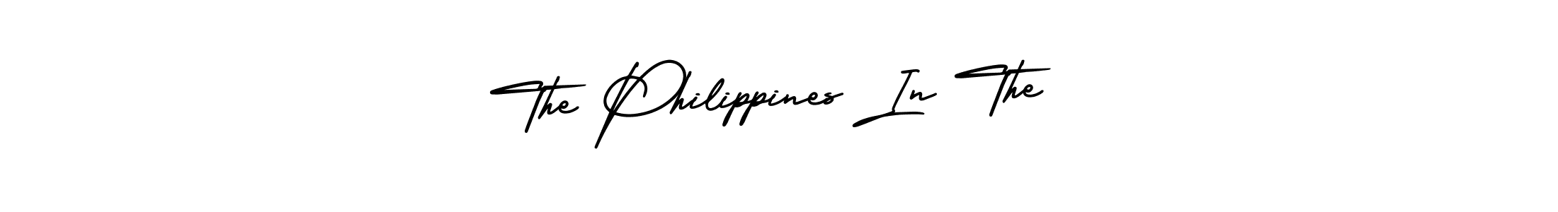 Also we have The Philippines In The name is the best signature style. Create professional handwritten signature collection using AmerikaSignatureDemo-Regular autograph style. The Philippines In The signature style 3 images and pictures png