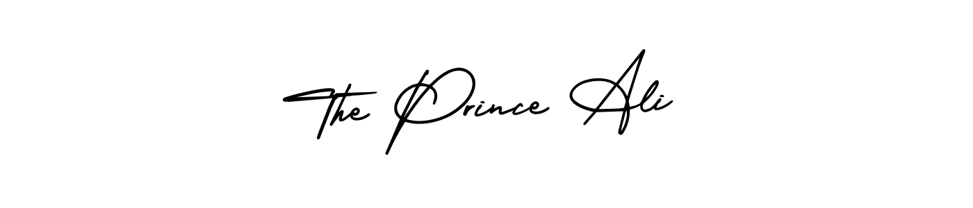 How to make The Prince Ali signature? AmerikaSignatureDemo-Regular is a professional autograph style. Create handwritten signature for The Prince Ali name. The Prince Ali signature style 3 images and pictures png