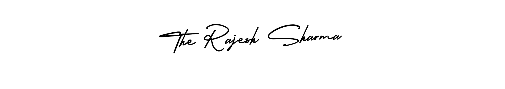 Use a signature maker to create a handwritten signature online. With this signature software, you can design (AmerikaSignatureDemo-Regular) your own signature for name The Rajesh Sharma. The Rajesh Sharma signature style 3 images and pictures png