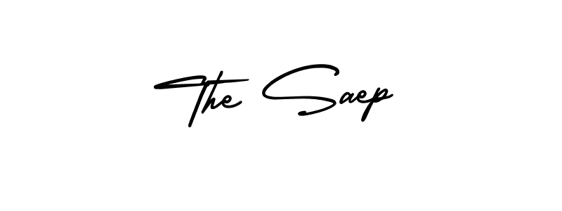 How to make The Saep signature? AmerikaSignatureDemo-Regular is a professional autograph style. Create handwritten signature for The Saep name. The Saep signature style 3 images and pictures png