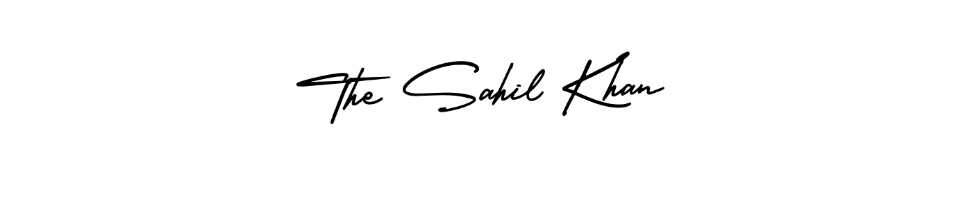 Best and Professional Signature Style for The Sahil Khan. AmerikaSignatureDemo-Regular Best Signature Style Collection. The Sahil Khan signature style 3 images and pictures png