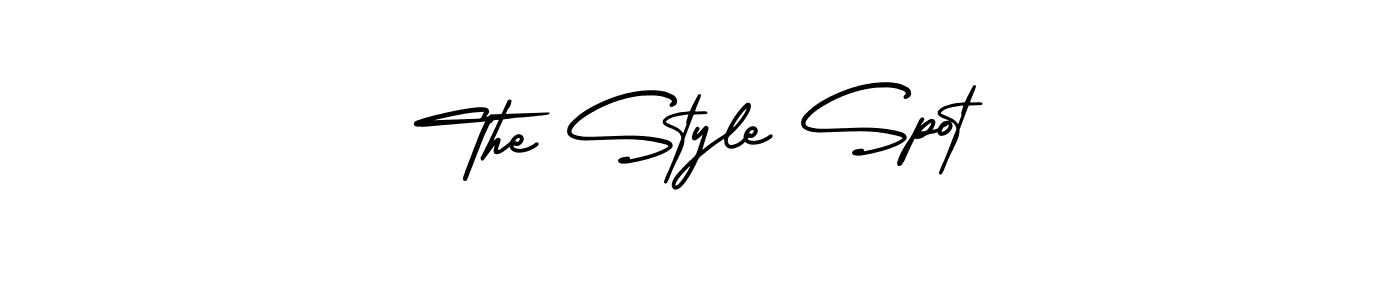 Also we have The Style Spot name is the best signature style. Create professional handwritten signature collection using AmerikaSignatureDemo-Regular autograph style. The Style Spot signature style 3 images and pictures png