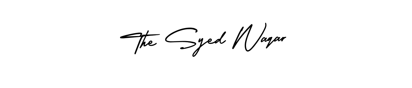 Once you've used our free online signature maker to create your best signature AmerikaSignatureDemo-Regular style, it's time to enjoy all of the benefits that The Syed Waqar name signing documents. The Syed Waqar signature style 3 images and pictures png