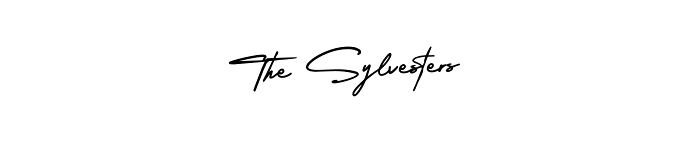 How to Draw The Sylvesters signature style? AmerikaSignatureDemo-Regular is a latest design signature styles for name The Sylvesters. The Sylvesters signature style 3 images and pictures png