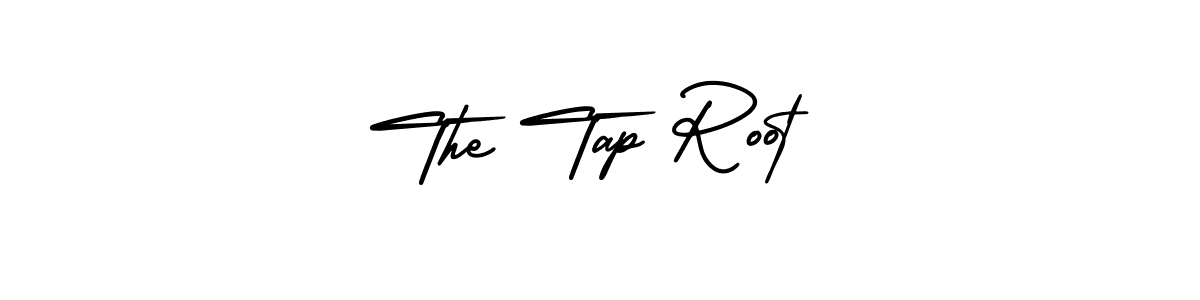 Use a signature maker to create a handwritten signature online. With this signature software, you can design (AmerikaSignatureDemo-Regular) your own signature for name The Tap Root. The Tap Root signature style 3 images and pictures png