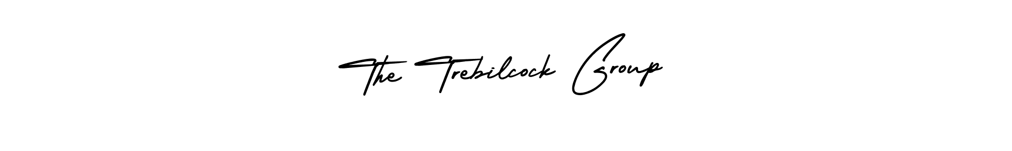 This is the best signature style for the The Trebilcock Group name. Also you like these signature font (AmerikaSignatureDemo-Regular). Mix name signature. The Trebilcock Group signature style 3 images and pictures png