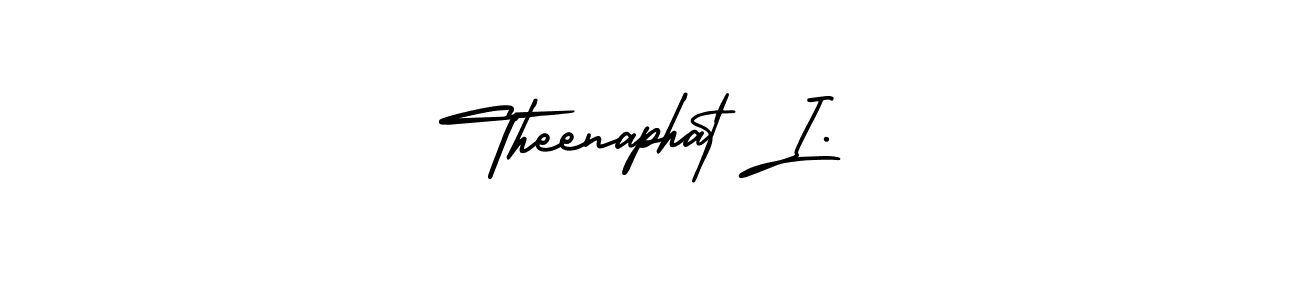 if you are searching for the best signature style for your name Theenaphat I.. so please give up your signature search. here we have designed multiple signature styles  using AmerikaSignatureDemo-Regular. Theenaphat I. signature style 3 images and pictures png