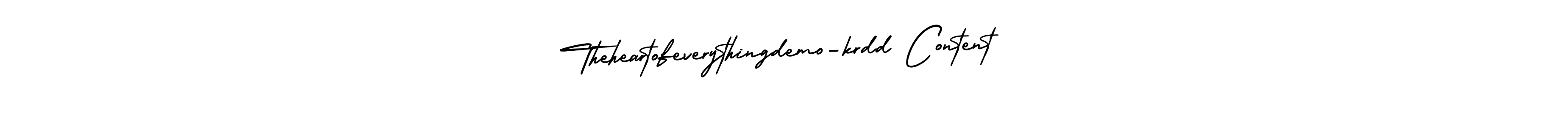 You should practise on your own different ways (AmerikaSignatureDemo-Regular) to write your name (Theheartofeverythingdemo-krdd Content) in signature. don't let someone else do it for you. Theheartofeverythingdemo-krdd Content signature style 3 images and pictures png