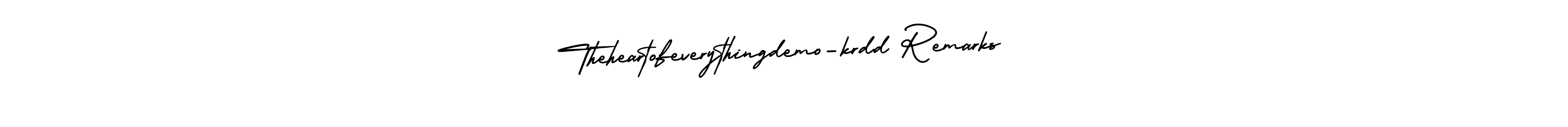 Once you've used our free online signature maker to create your best signature AmerikaSignatureDemo-Regular style, it's time to enjoy all of the benefits that Theheartofeverythingdemo-krdd Remarks name signing documents. Theheartofeverythingdemo-krdd Remarks signature style 3 images and pictures png