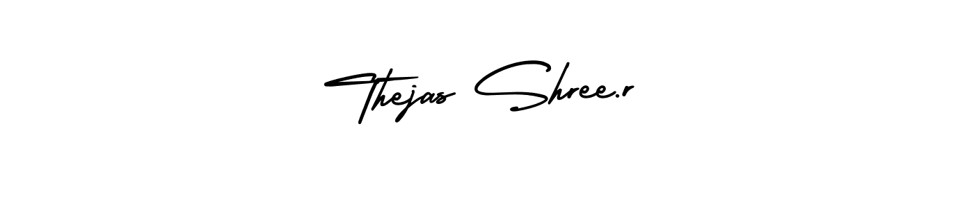 Once you've used our free online signature maker to create your best signature AmerikaSignatureDemo-Regular style, it's time to enjoy all of the benefits that Thejas Shree.r name signing documents. Thejas Shree.r signature style 3 images and pictures png