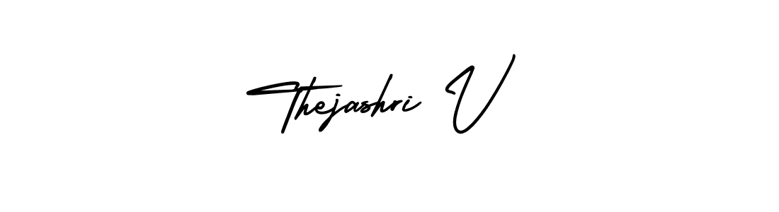 Once you've used our free online signature maker to create your best signature AmerikaSignatureDemo-Regular style, it's time to enjoy all of the benefits that Thejashri V name signing documents. Thejashri V signature style 3 images and pictures png