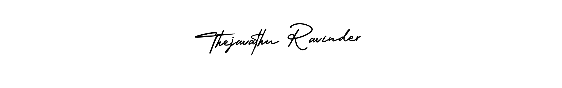 You can use this online signature creator to create a handwritten signature for the name Thejavathu Ravinder. This is the best online autograph maker. Thejavathu Ravinder signature style 3 images and pictures png