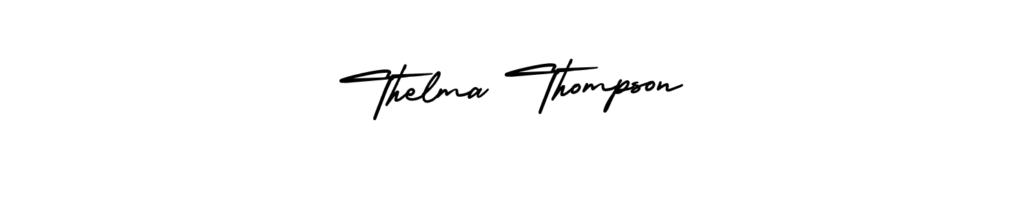 Similarly AmerikaSignatureDemo-Regular is the best handwritten signature design. Signature creator online .You can use it as an online autograph creator for name Thelma Thompson. Thelma Thompson signature style 3 images and pictures png
