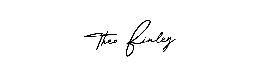 Theo Finley stylish signature style. Best Handwritten Sign (AmerikaSignatureDemo-Regular) for my name. Handwritten Signature Collection Ideas for my name Theo Finley. Theo Finley signature style 3 images and pictures png