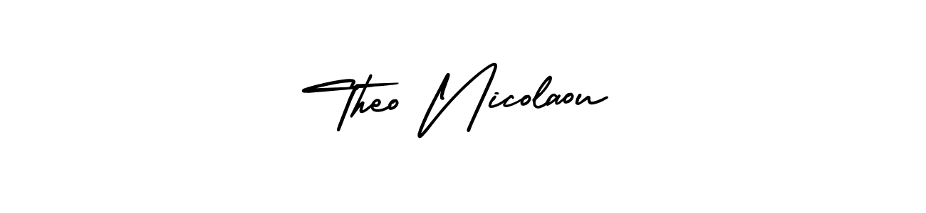 Also we have Theo Nicolaou name is the best signature style. Create professional handwritten signature collection using AmerikaSignatureDemo-Regular autograph style. Theo Nicolaou signature style 3 images and pictures png