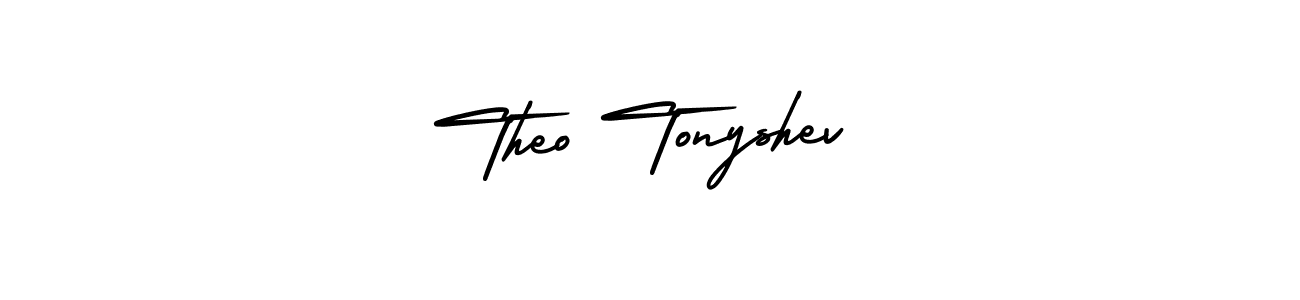 Similarly AmerikaSignatureDemo-Regular is the best handwritten signature design. Signature creator online .You can use it as an online autograph creator for name Theo Tonyshev. Theo Tonyshev signature style 3 images and pictures png